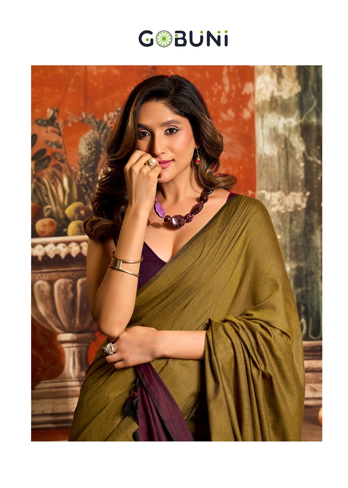Swati Gobuni Cotton Sarees Supplier Ahmedabad