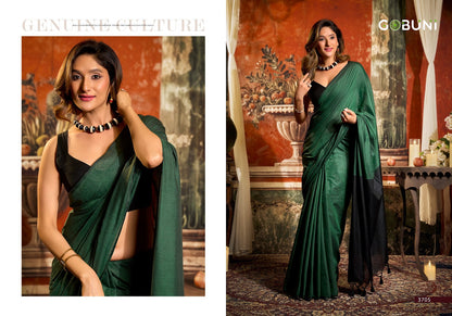 Swati Gobuni Cotton Sarees Supplier Ahmedabad