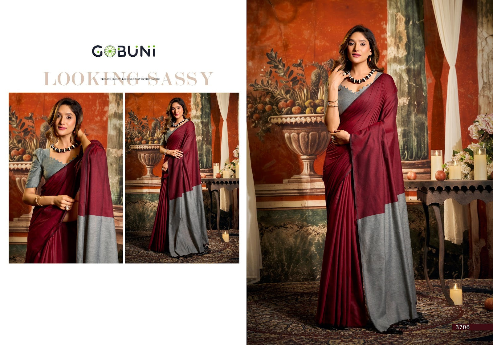 Swati Gobuni Cotton Sarees Supplier Ahmedabad