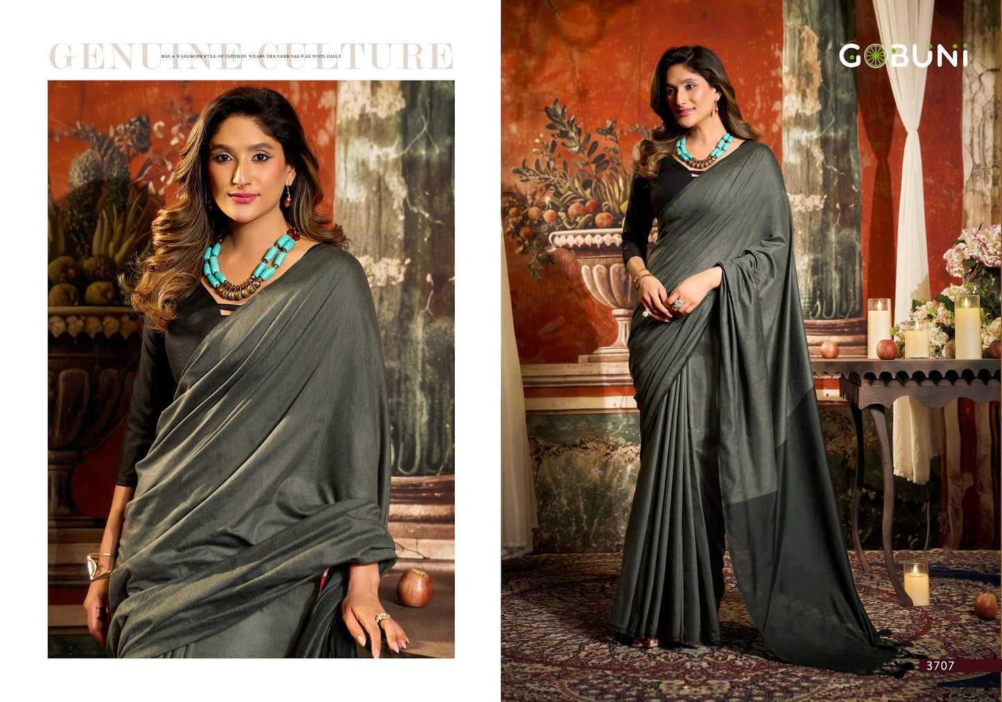 Swati Gobuni Cotton Sarees Supplier Ahmedabad
