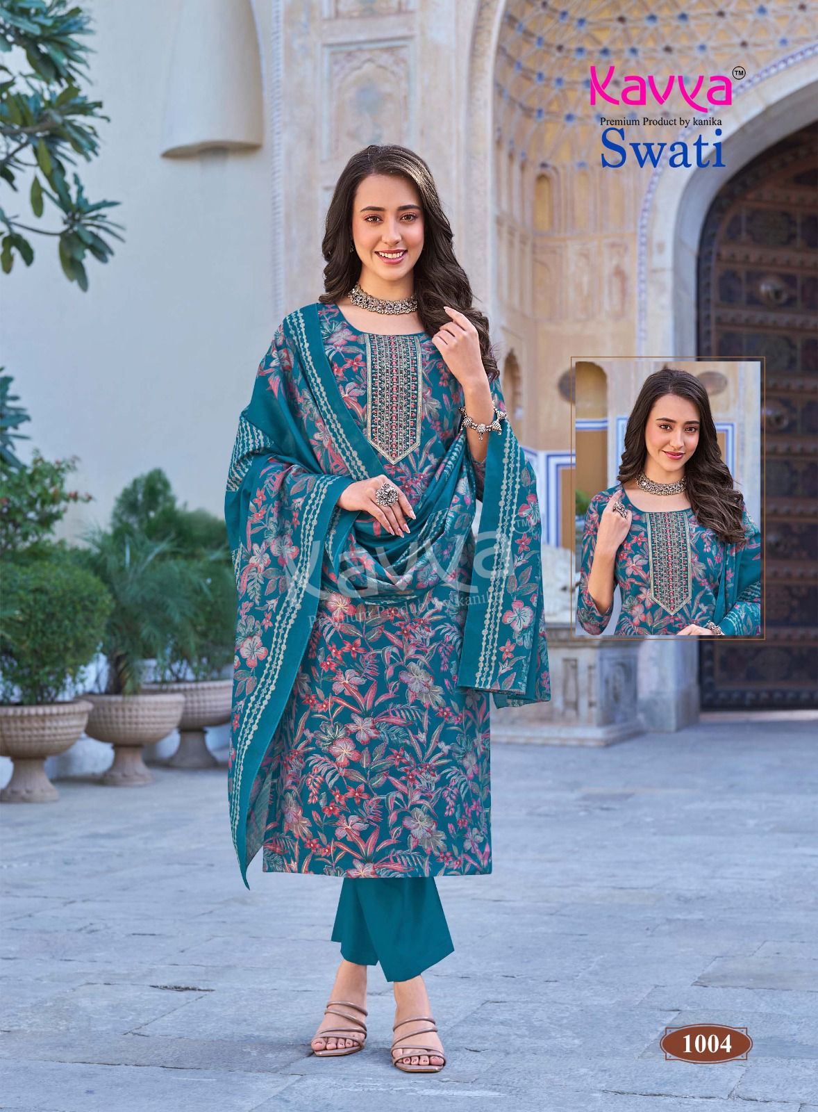 Swati Vol 1 Kavya Chanderi Modal Readymade Pant Style Suits Manufacturer Ahmedabad