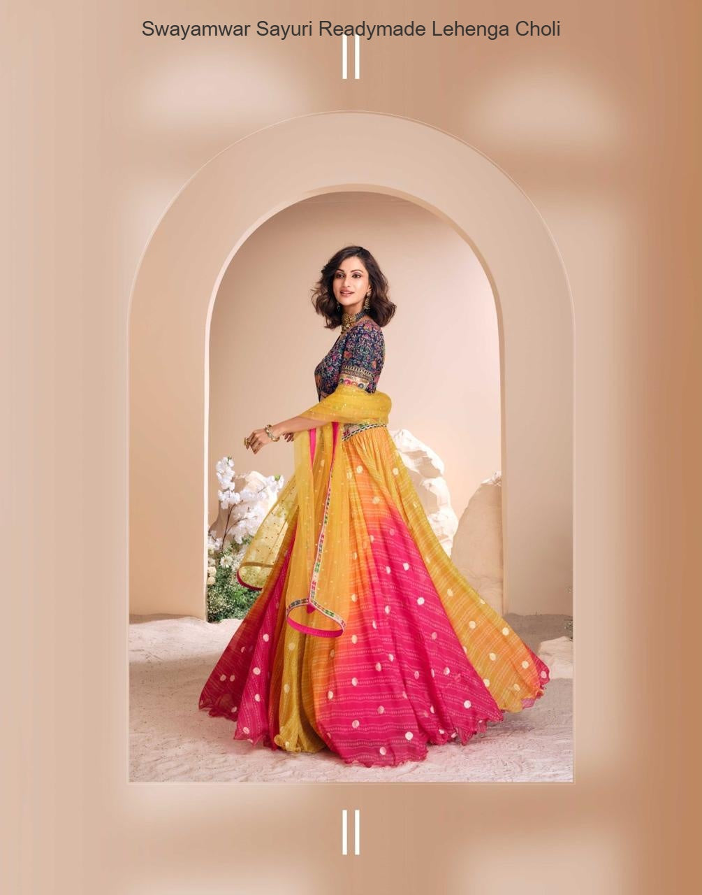 Swayamwar Sayuri Jacquard Silk Readymade Lehenga Choli Wholesale Price