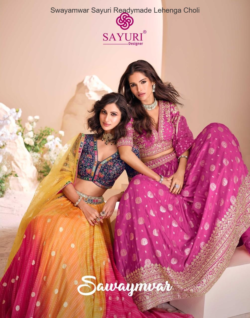 Swayamwar Sayuri Jacquard Silk Readymade Lehenga Choli Wholesale Price