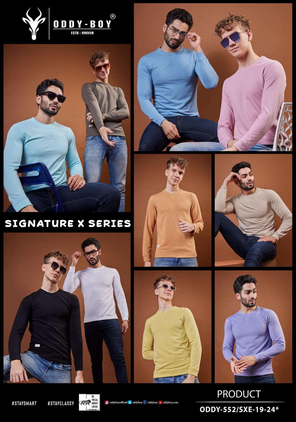 Sweatshirt 552 Oddy Boy Looper Mens Tshirts Manufacturer Ahmedabad