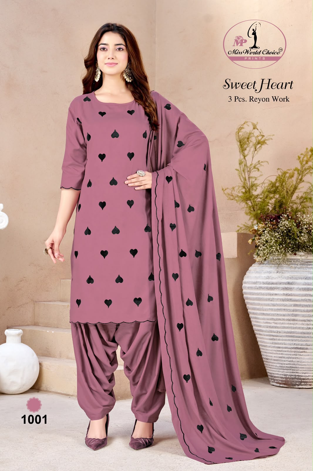 Sweet Heart Vol 1 Miss World Choice Rayon Salwar Suits Exporter Gujarat