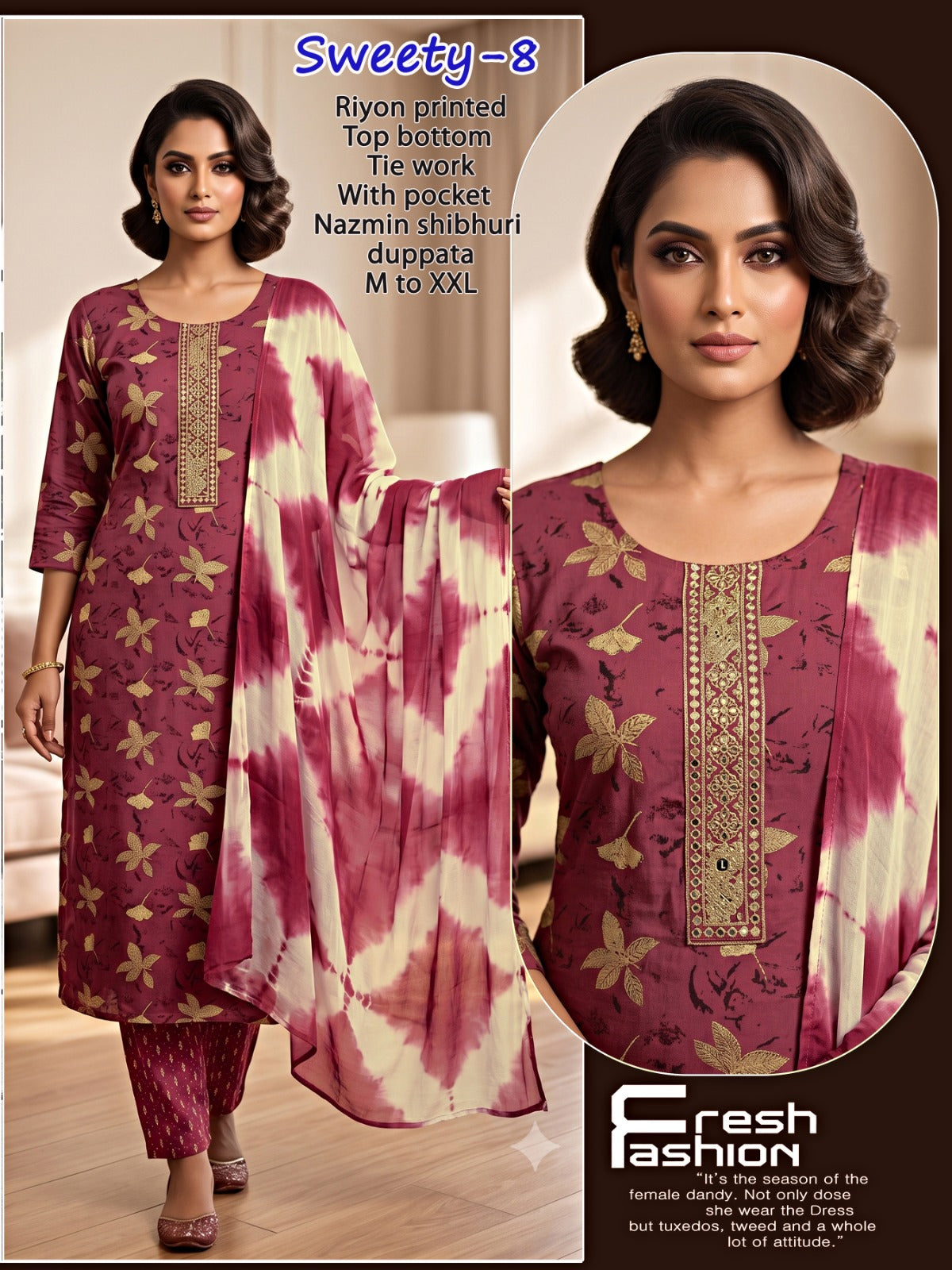 Sweety Infinity Rayon Readymade Pant Style Suits Supplier India