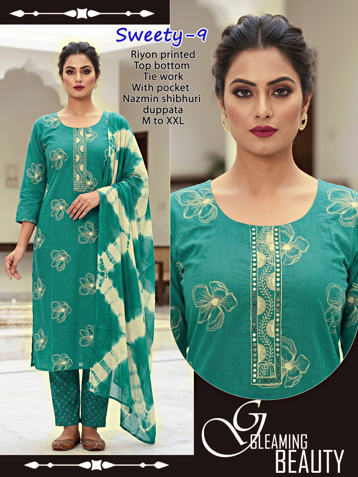 Sweety Infinity Rayon Readymade Pant Style Suits Supplier India