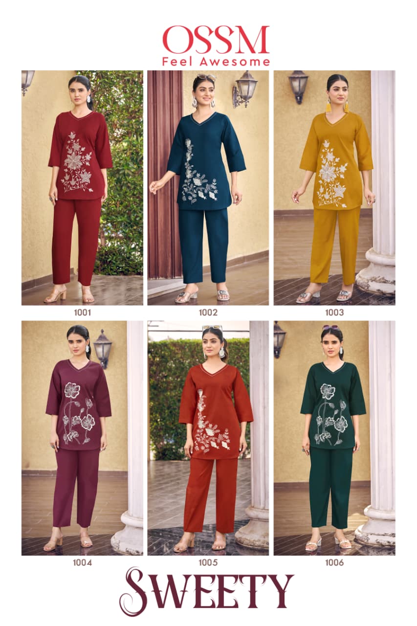 Sweety Ossm Cotton Co Ord Set Supplier India