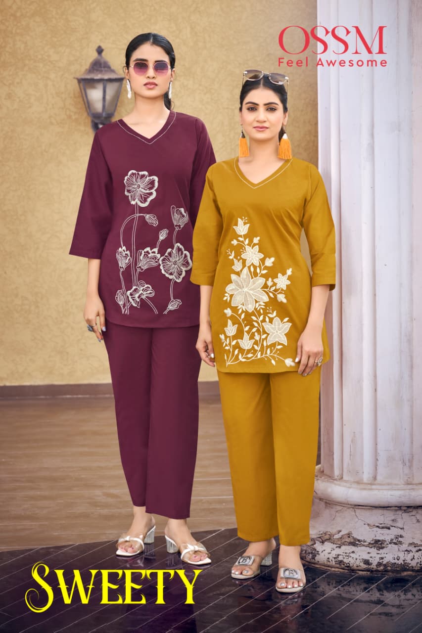 Sweety Ossm Cotton Co Ord Set Supplier India