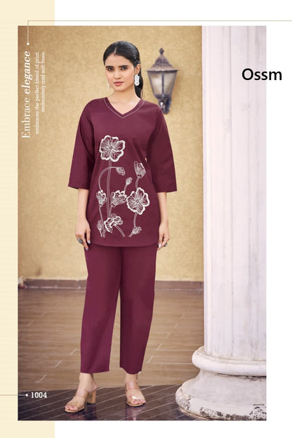 Sweety Ossm Cotton Co Ord Set Supplier India