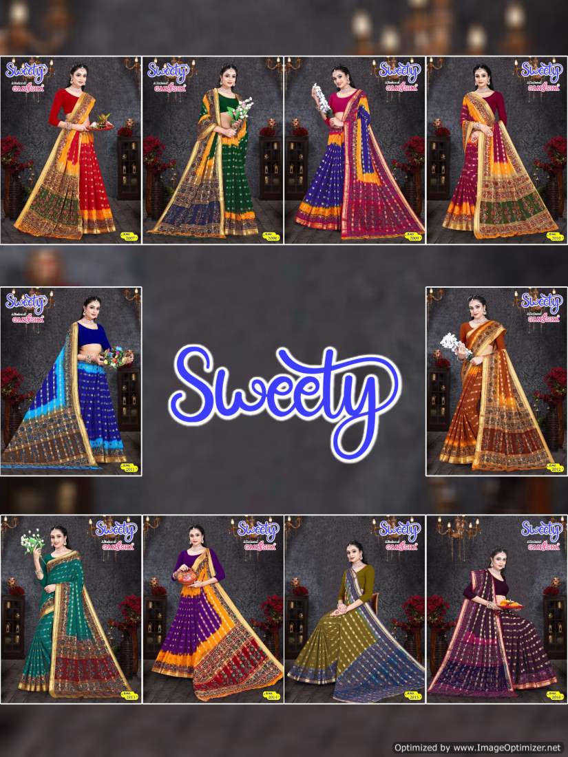 Sweety Vol 2 Ganesha Cotton Cotton Sarees
