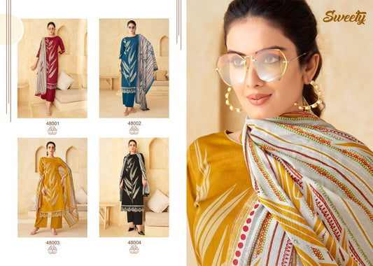 Sweety Vp Jaam Cotton Pant Style Suits Supplier India