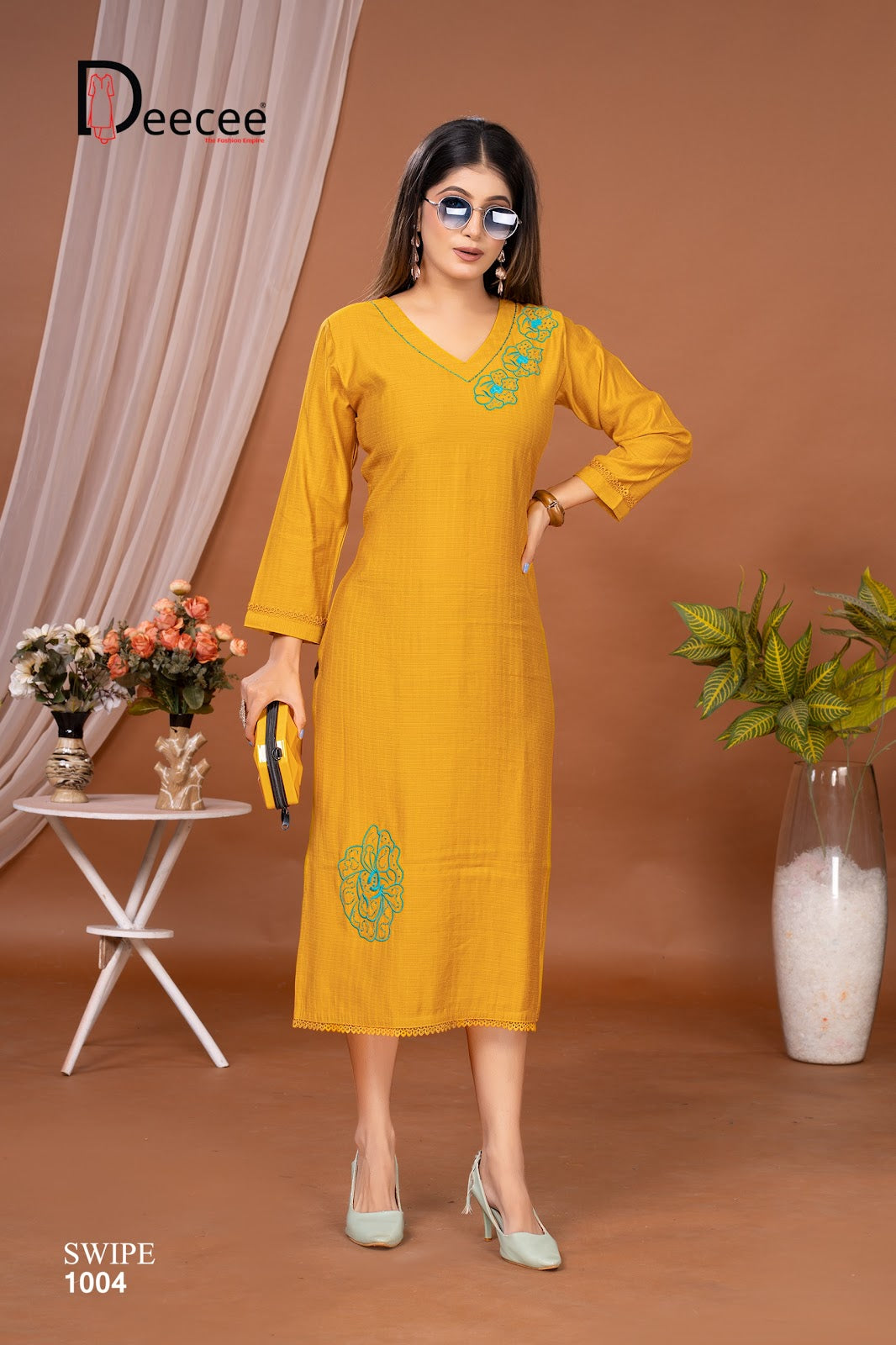 Swipe Deecee Imported Long Straight Kurti Manufacturer India