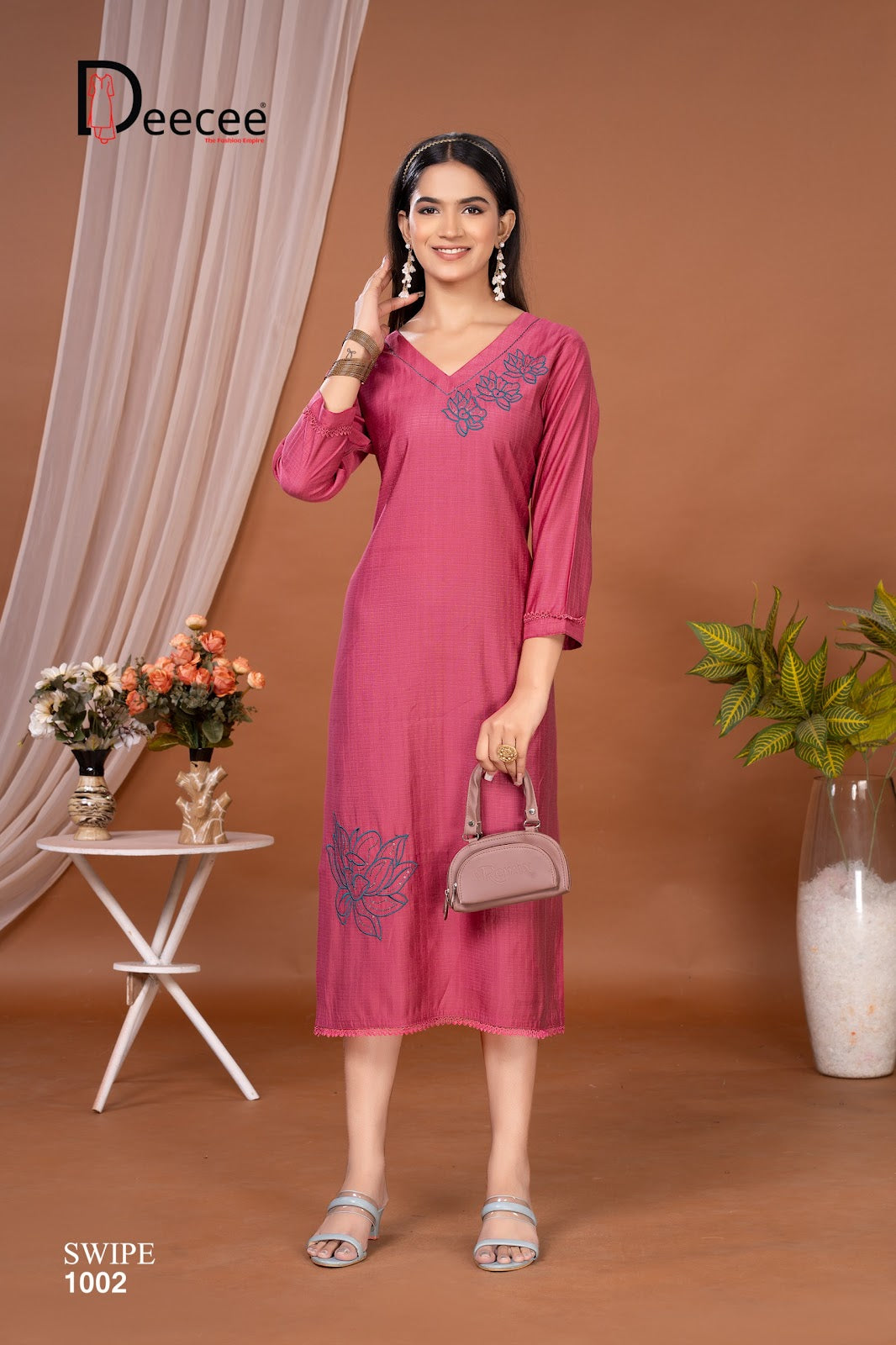 Swipe Deecee Imported Long Straight Kurti Manufacturer India