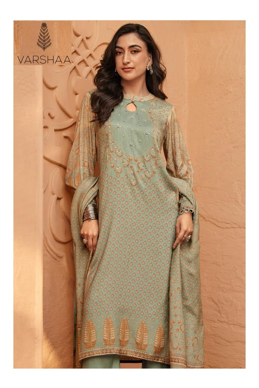 Syahi Varshaa Viscose Muslin Pant Style Suits Supplier Gujarat