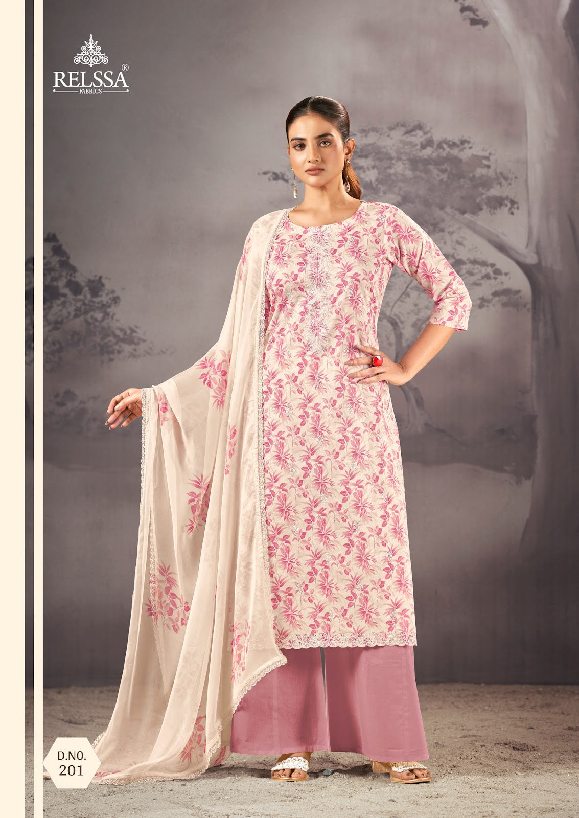 Syahi Vol 2 Relssa Fabrics Cotton Lawn Plazzo Style Suits Exporter Ahmedabad