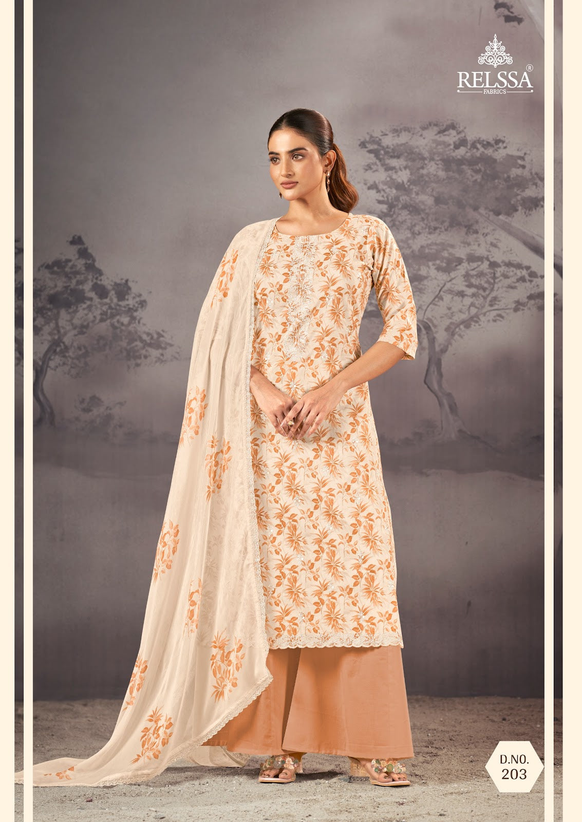 Syahi Vol 2 Relssa Fabrics Cotton Lawn Plazzo Style Suits Exporter Ahmedabad