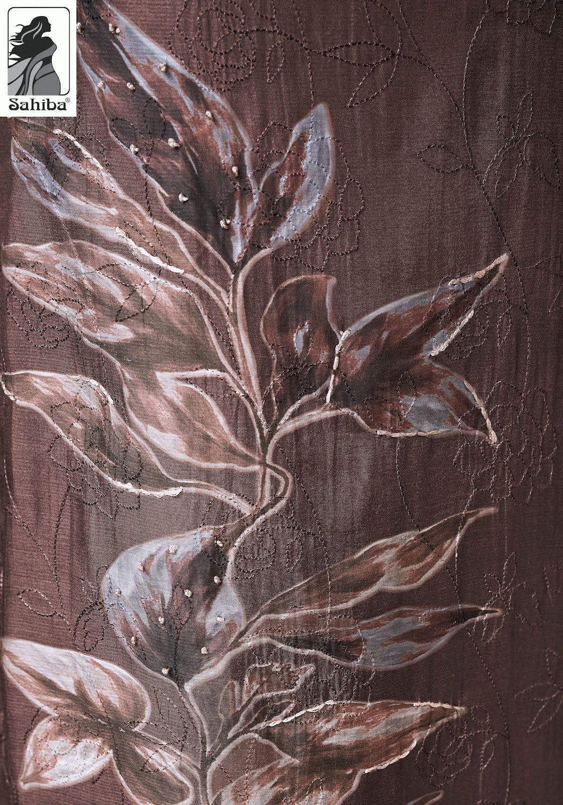 Sylvia Sahiba Muslin Silk Pant Style Suits Supplier Ahmedabad