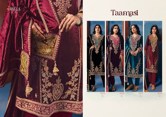 Taamasi Ibiza Velvet Suits Supplier India