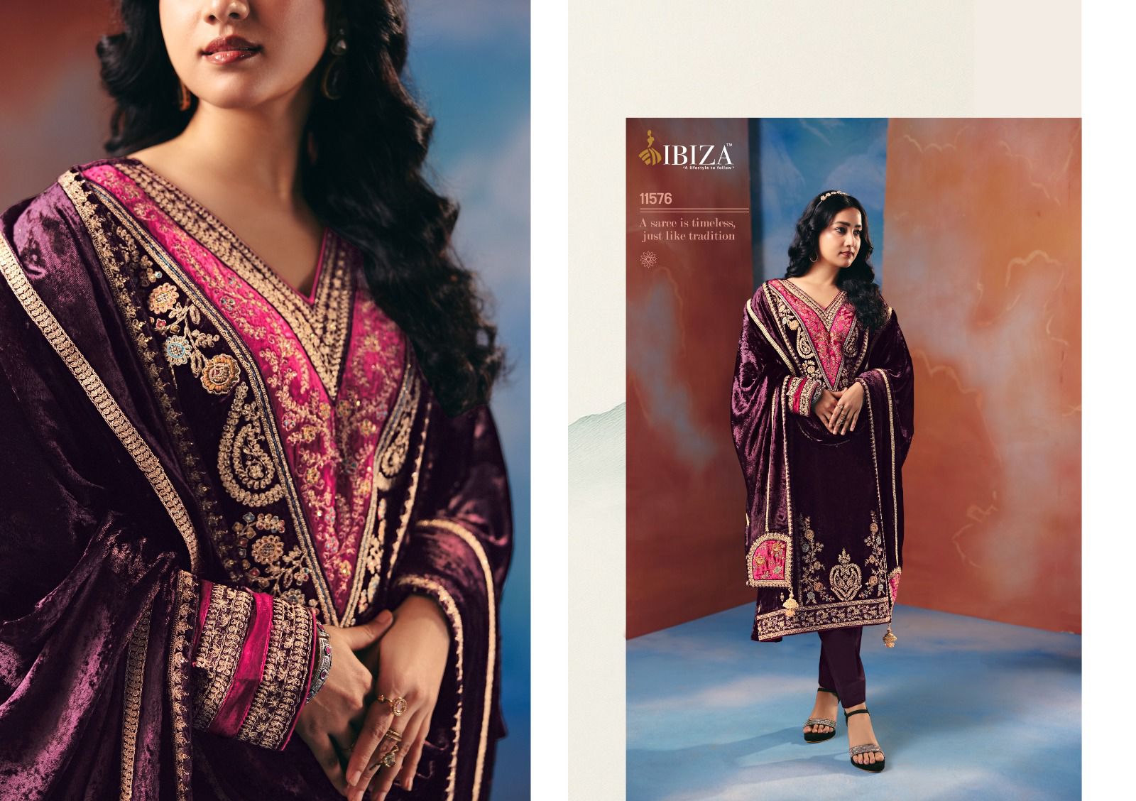 Taamasi Ibiza Velvet Suits Supplier India