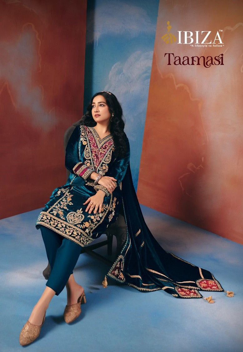 Taamasi Ibiza Velvet Suits Supplier India