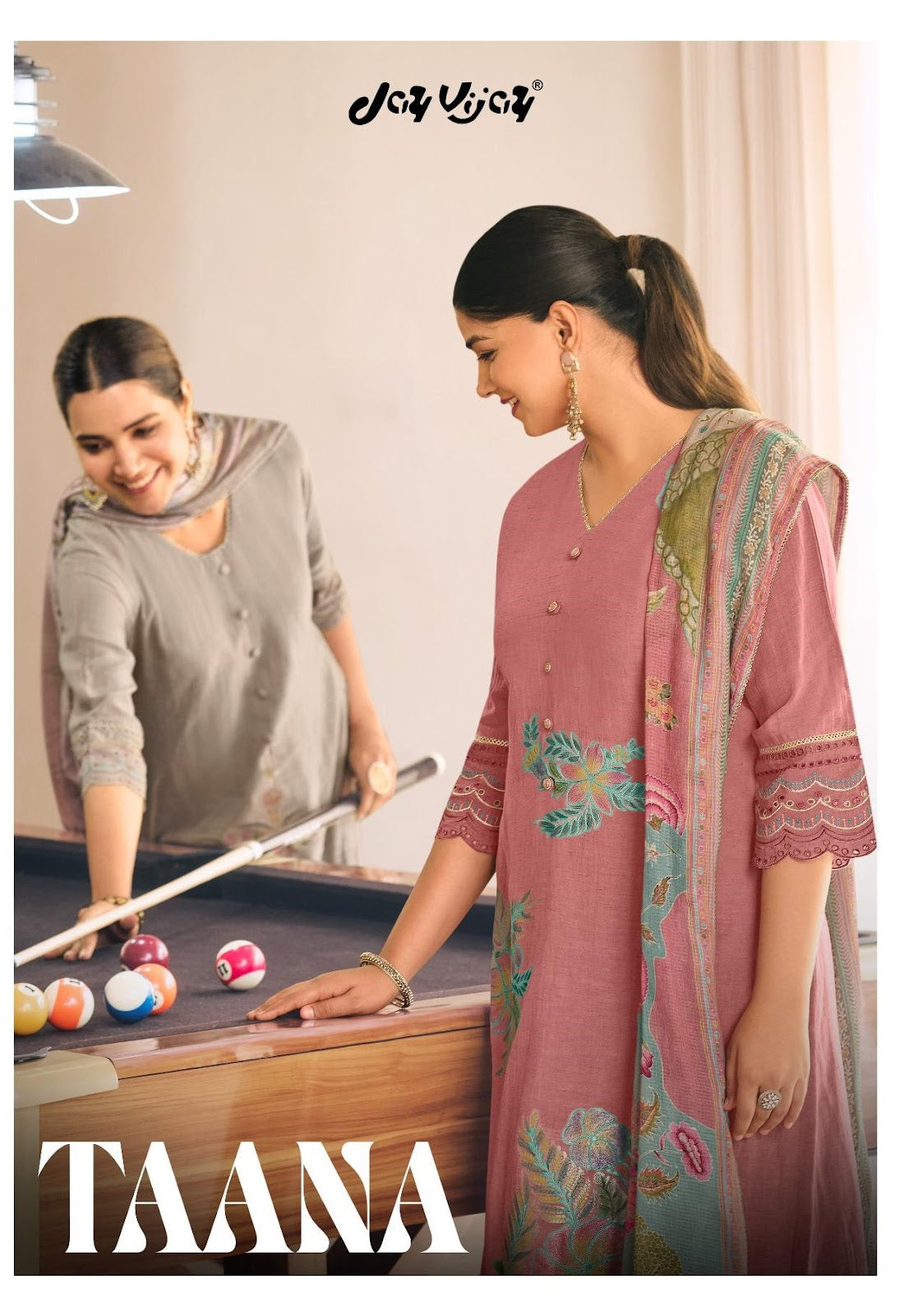 Taana Jay Vijay Mal Pant Style Suits Manufacturer India