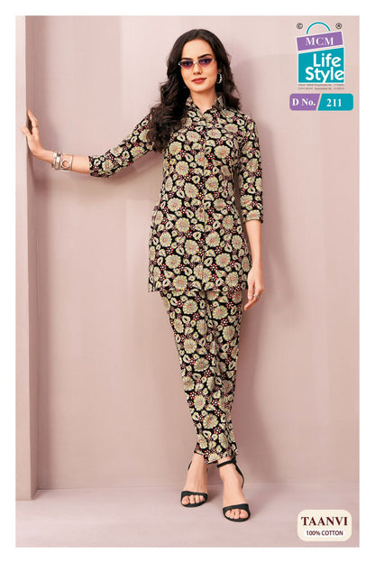 Taanvi Vol 2 Mcm Lifestyle Co Ord Set Wholesaler