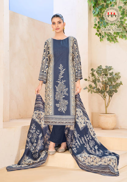 Taara Sitara Harshit Fashion Viscose Reyon Karachi Salwar Suits Exporter Gujarat