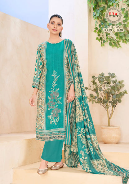 Taara Sitara Harshit Fashion Viscose Reyon Karachi Salwar Suits Exporter Gujarat