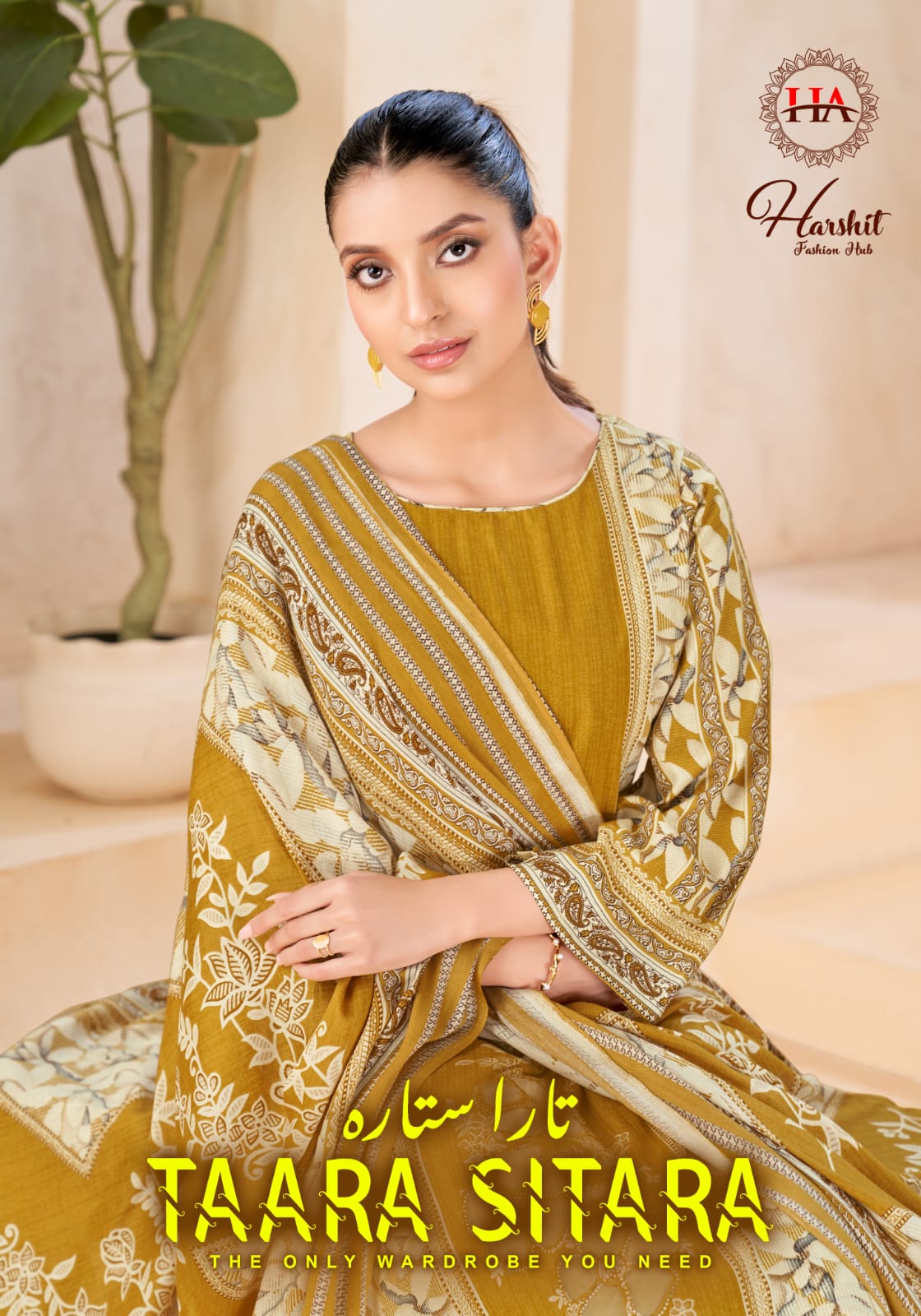 Taara Sitara Harshit Fashion Viscose Reyon Karachi Salwar Suits Exporter Gujarat