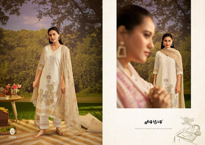 Taazgi Jay Vijay Linen Jacquard Pant Style Suits Wholesale