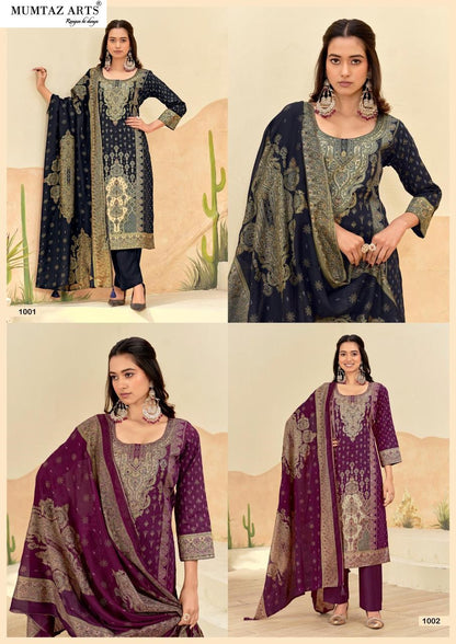 Taazgi Mumtaz Arts Viscose Jam Karachi Salwar Suits Supplier Gujarat
