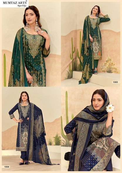 Taazgi Mumtaz Arts Viscose Jam Karachi Salwar Suits Supplier Gujarat