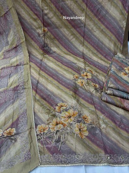 Taazo 180325 Nayandeep Viscose Muslin Salwar Suits Supplier Ahmedabad