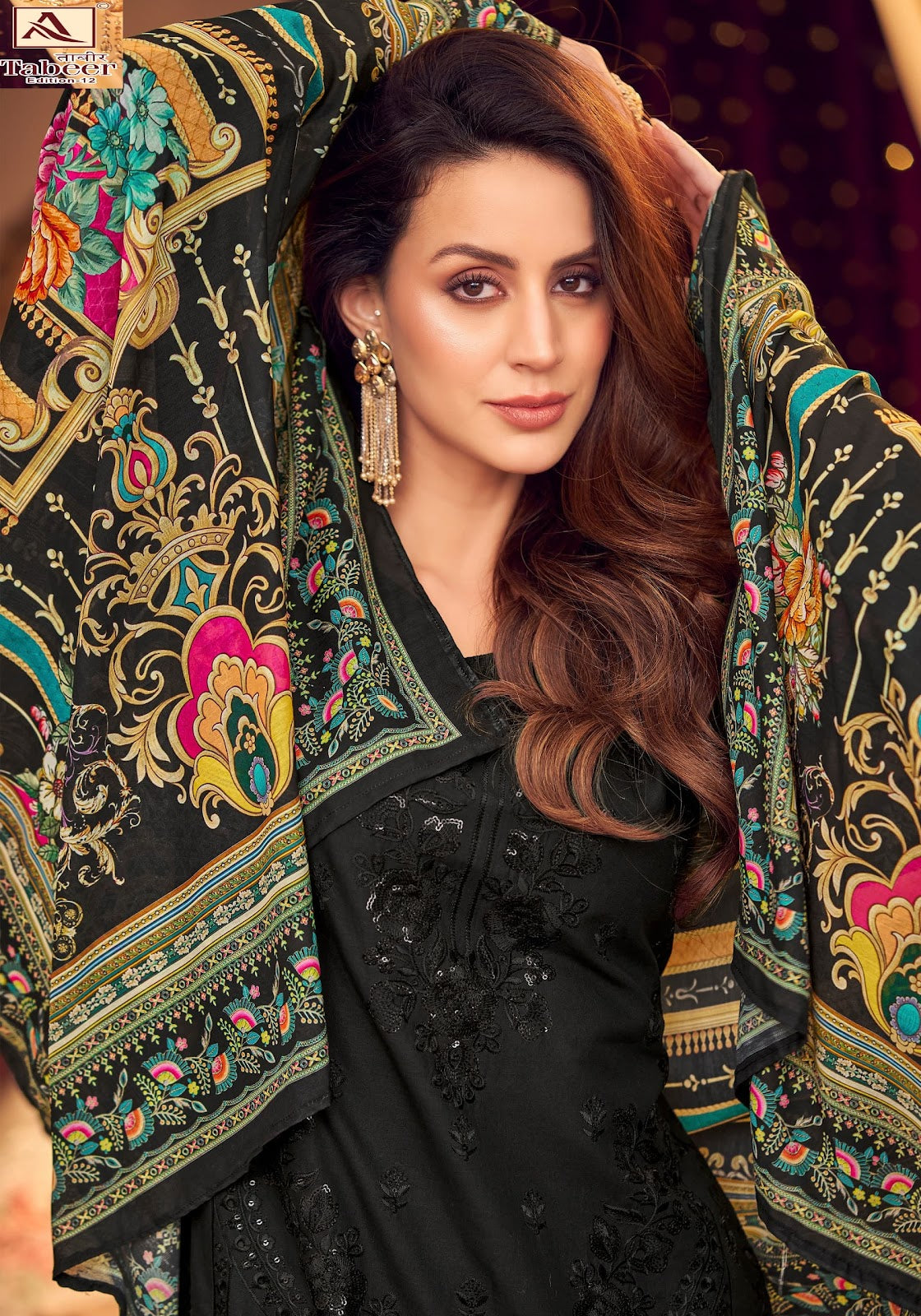 Tabeer Edition 12 Alok Lawn Karachi Salwar Suits Wholesale