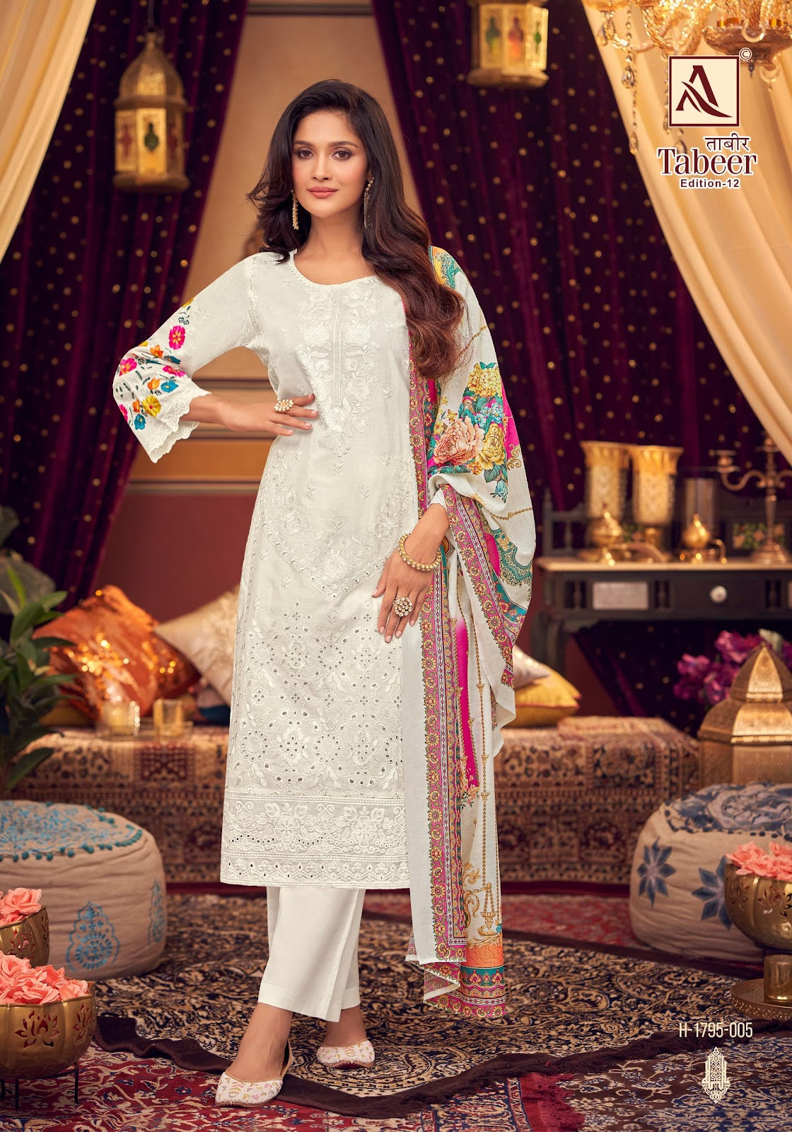 Tabeer Edition 12 Alok Lawn Karachi Salwar Suits Wholesale