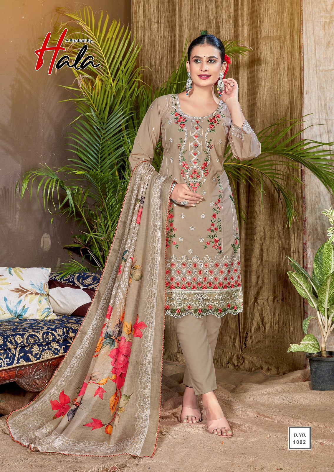 Tabeer Edition 23 Hala Cambric Karachi Salwar Suits Wholesale Price