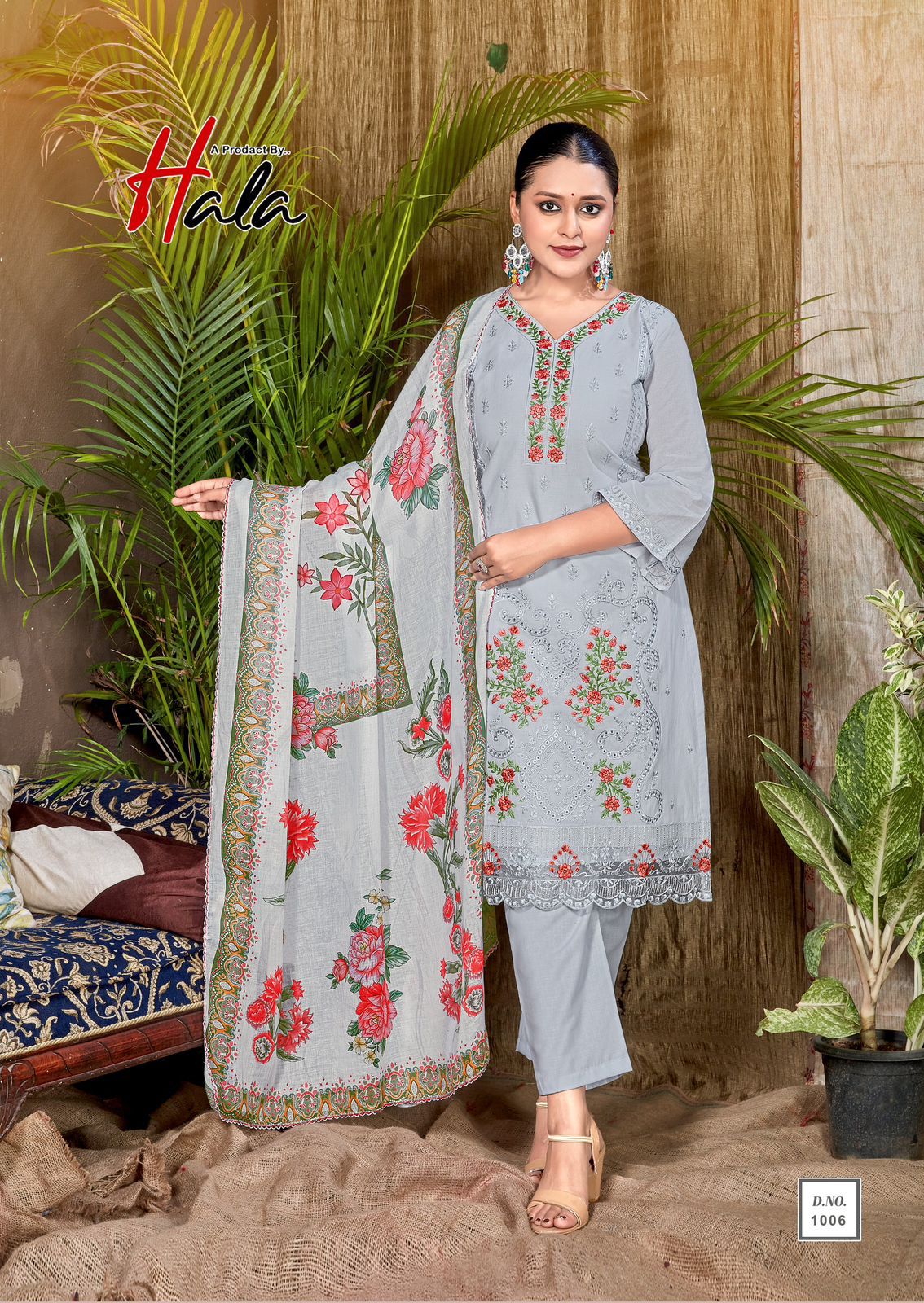 Tabeer Edition 23 Hala Cambric Karachi Salwar Suits Wholesale Price