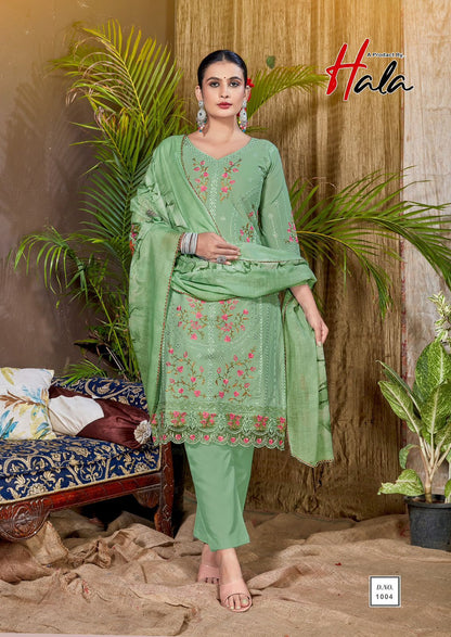 Tabeer Edition 23 Hala Cambric Karachi Salwar Suits Wholesale Price
