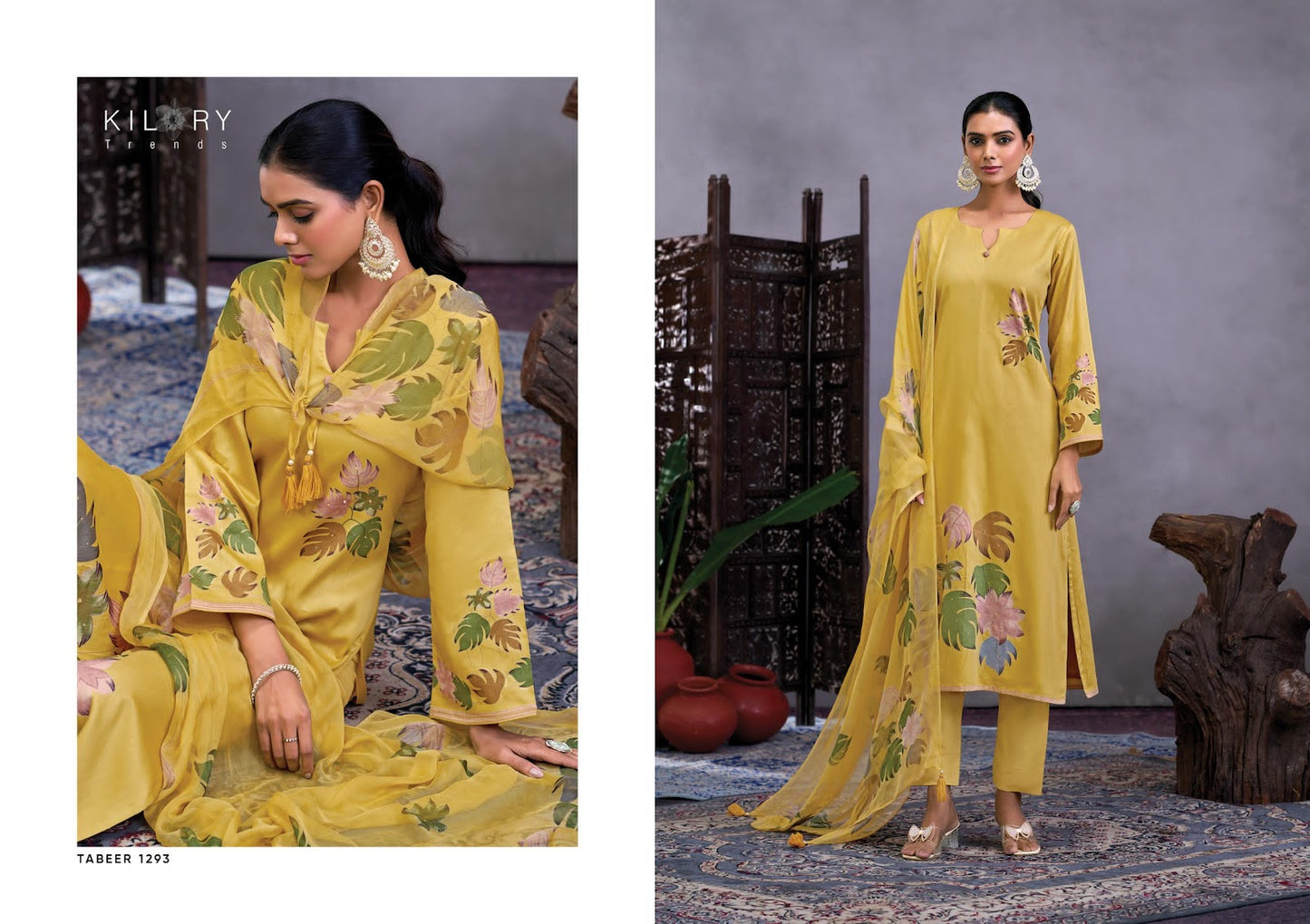 Tabeer Kilory Jam Cotton Pant Style Suits Wholesaler Ahmedabad