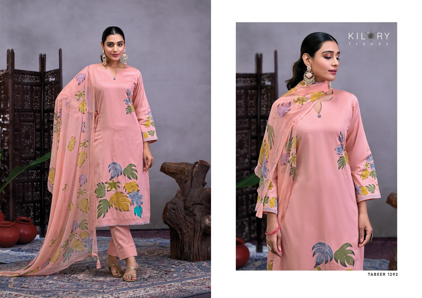 Tabeer Kilory Jam Cotton Pant Style Suits Wholesaler Ahmedabad