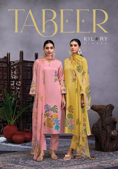 Tabeer Kilory Jam Cotton Pant Style Suits Wholesaler Ahmedabad