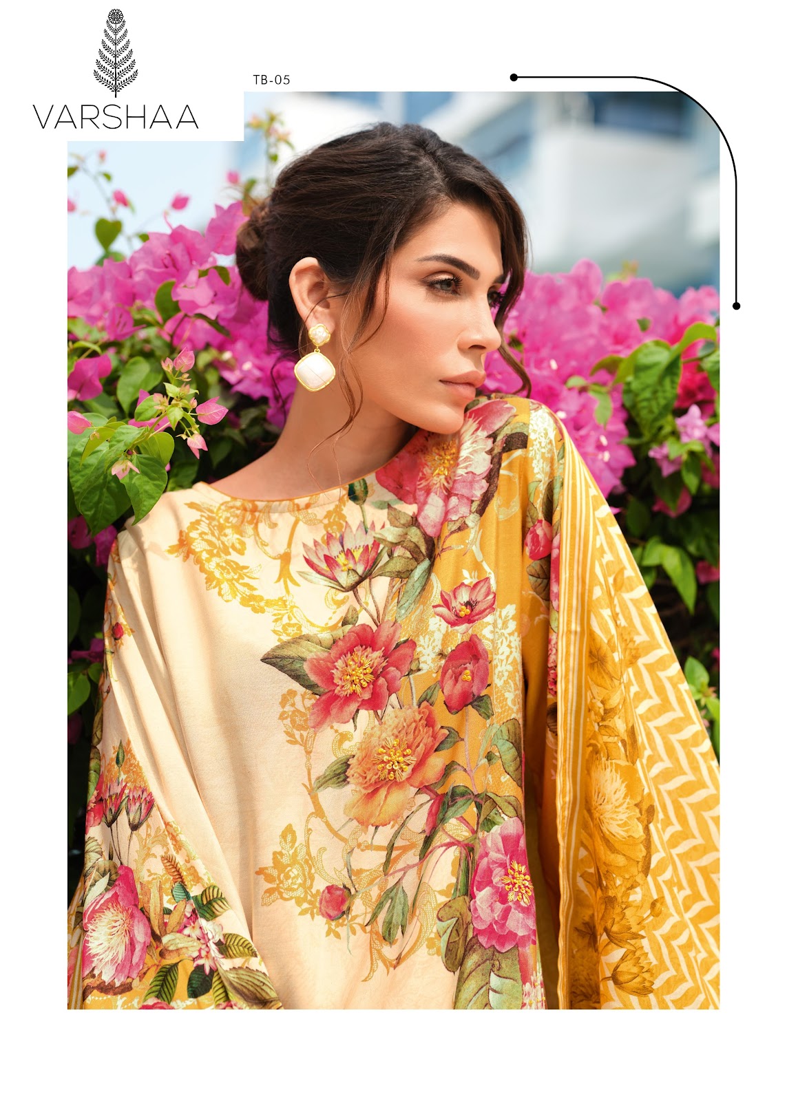 Tabeer Varshaa Viscose Muslin Pakistani Salwar Suits Supplier Ahmedabad