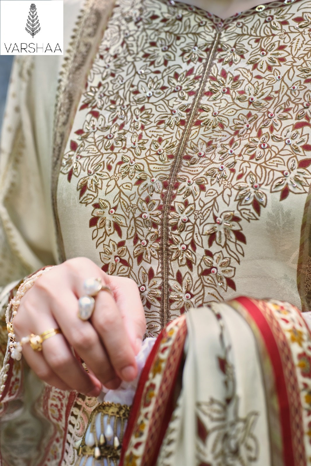 Tabriz Varshaa Viscose Pant Style Suits Manufacturer Ahmedabad