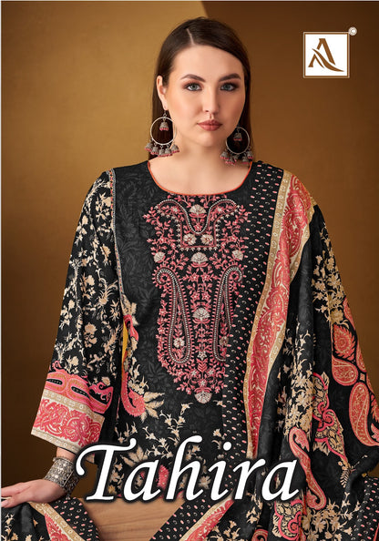 Tahira Alok Viscose Karachi Salwar Suits Manufacturer India
