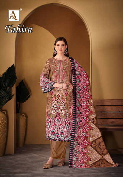 Tahira Alok Viscose Karachi Salwar Suits Manufacturer India