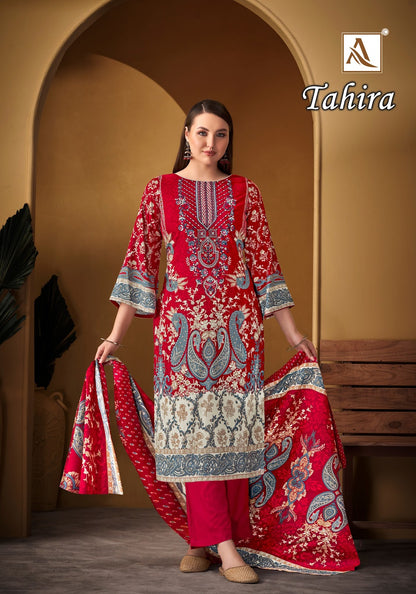 Tahira Alok Viscose Karachi Salwar Suits Manufacturer India