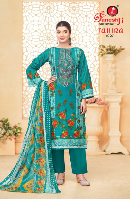 Tahira Vol 1 Ganeshji Cotton Karachi Salwar Suits Wholesaler India