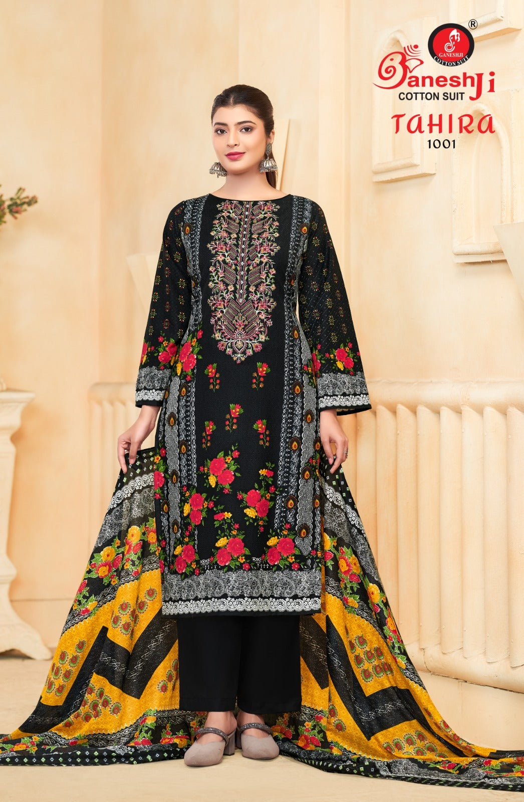 Tahira Vol 1 Ganeshji Cotton Karachi Salwar Suits Wholesaler India