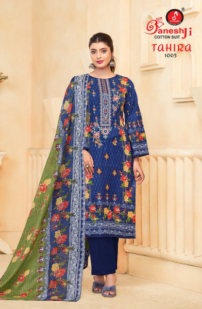 Tahira Vol 1 Ganeshji Cotton Karachi Salwar Suits Wholesaler India